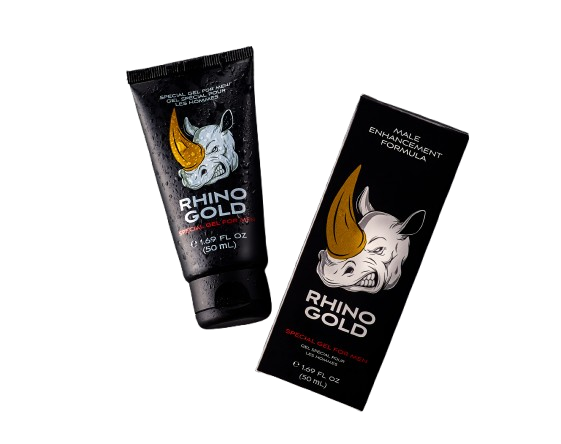 Gel topique Rhino Gold : formule pour booster la performance et le plaisir masculin, agréable à appliquer, efficace et discret.