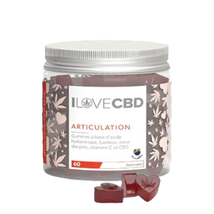 Gummies Articulations colorés et moelleux avec vitamine C, conçus pour renforcer la santé des articulations et la mobilité.