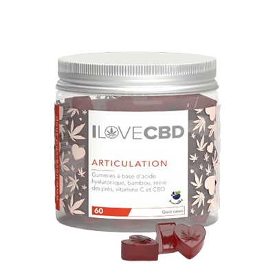 Gummies Articulations colorés et moelleux avec vitamine C, conçus pour renforcer la santé des articulations et la mobilité.