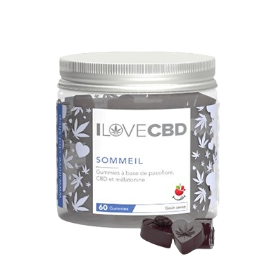 Gummies Sommeil : bonbons gélifiés relaxants à base de plantes pour favoriser un sommeil réparateur, sans effort.