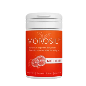 Gomme Morosil Plus à base d'orange sanguine Morosil, pour la gestion du poids et l'affinement de la silhouette.