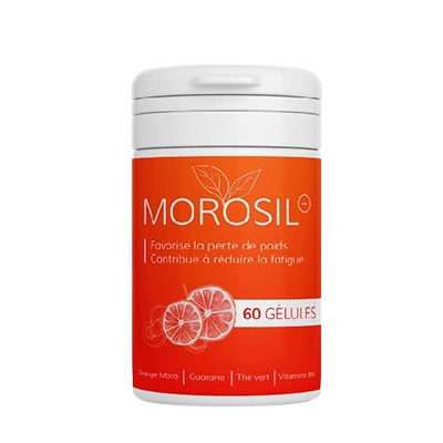 Gomme Morosil Plus à base d'orange sanguine Morosil, pour la gestion du poids et l'affinement de la silhouette.