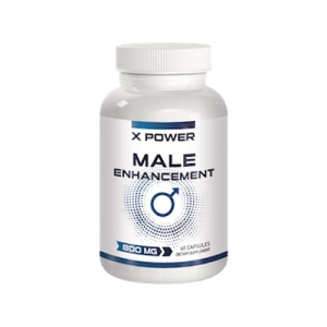 Image de la boîte X Power, complément naturel pour booster la vigueur et l’endurance masculine, performance optimale garantie.