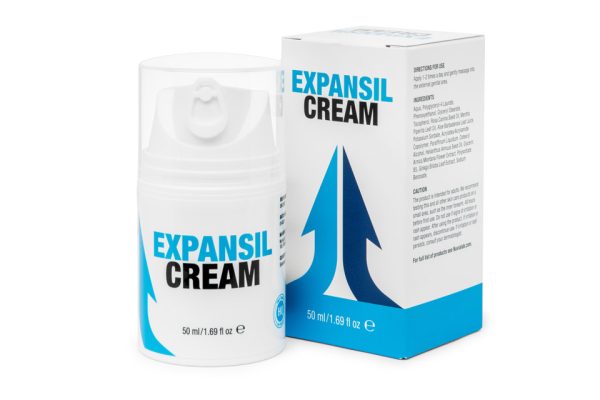 Crème Expansil naturelle pour améliorer la circulation, augmenter la taille, la libido et l'endurance masculine, sans effets secondaires.