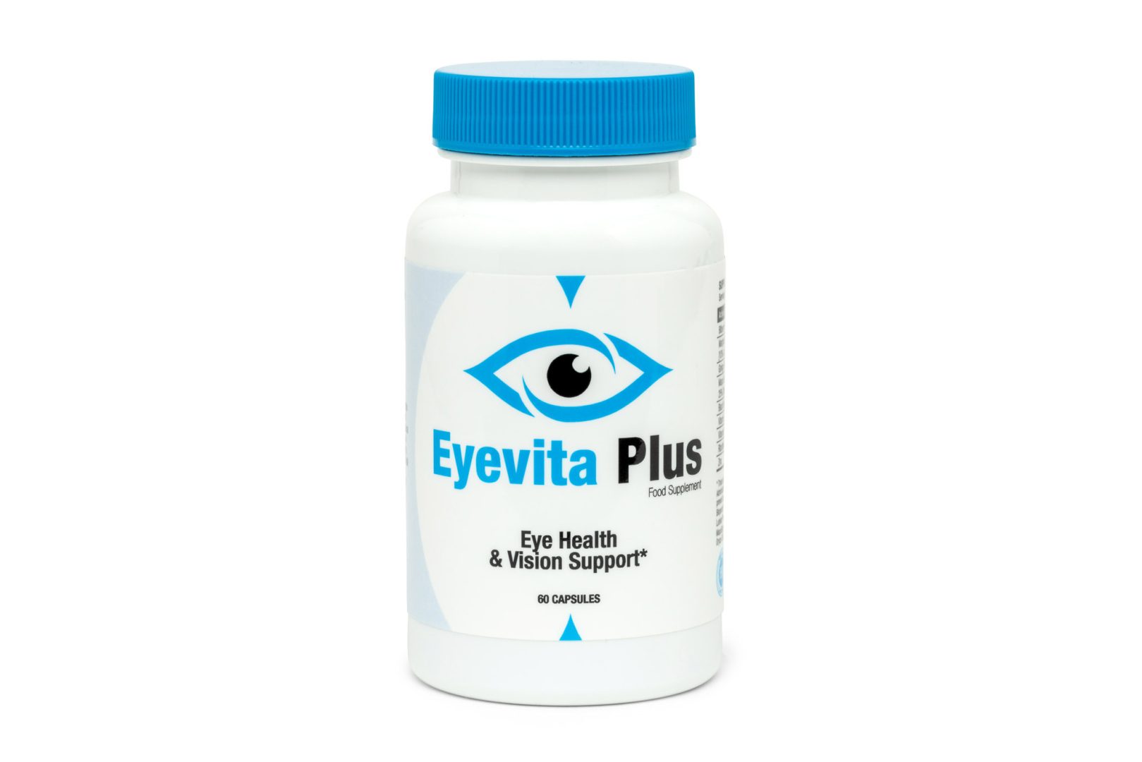 Capsule d'Eyevita Plus, compléments pour la santé oculaire, contenant des nutriments pour réduire la fatigue et protéger contre la lumière bleue.