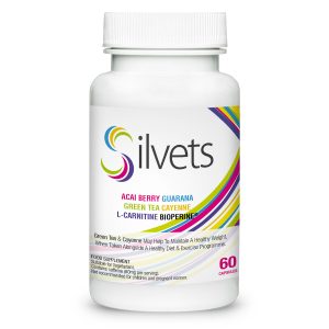 Complément Silvets en capsules, formulation naturelle pour soutenir la perte de poids et la gestion du poids.