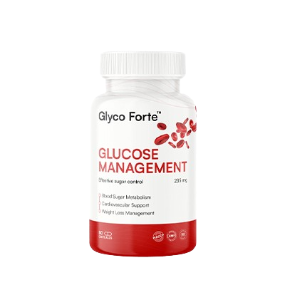 Capsules Glucose Management H sur fond blanc, boîte bleue et blanche, conçues pour réguler l’équilibre de la glycémie.